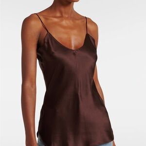 Nili Lotan Isabella silk satin camisole